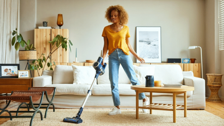 Maison propre en 1 heure : Astuce aspirateur à main