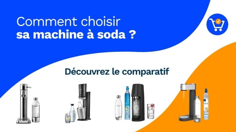 Les meilleures machines à soda 2026 : Comparatif et Guide