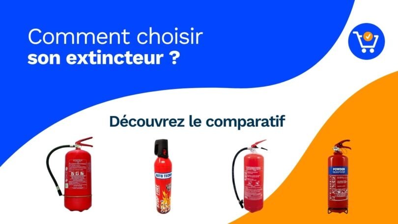 Le dossier sécurité compare ces modèles d'extincteurs