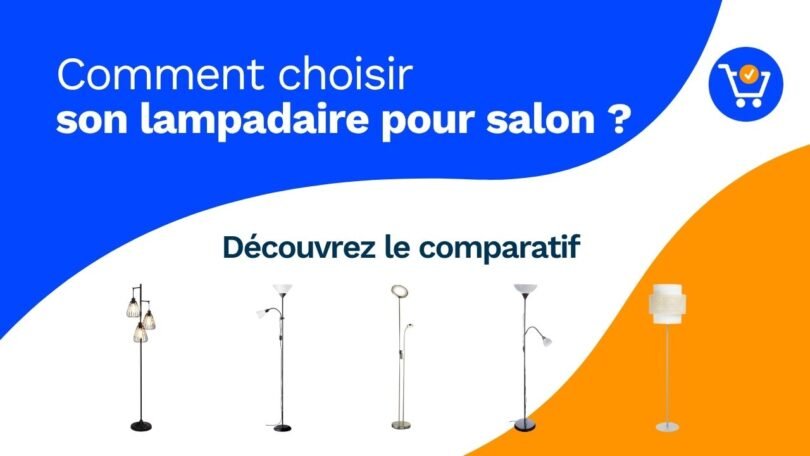 Un lampadaire apporte de la lumière dans un coin du salon