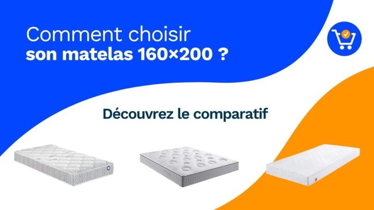 Les meilleurs matelas 160×200 : Comparatif 2026 et Guide d’achat
