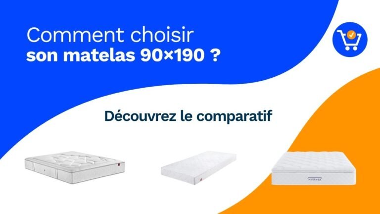 Les meilleurs matelas 90×190 : Comparatif 2026 & Guide d’achat