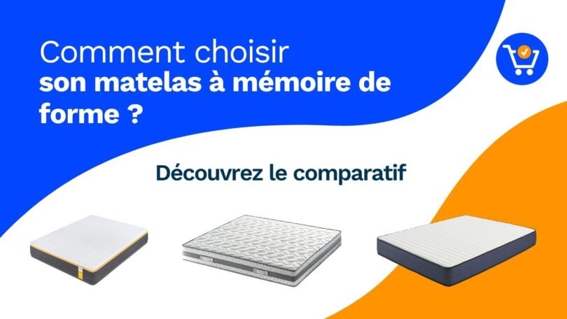Mousse à mémoire de forme : matelas qui épouse les contours du corps