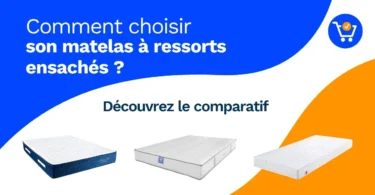 Ressorts ensachés : chacun est enfermé dans sa propre poche de tissu