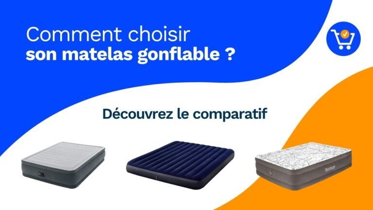 Les meilleurs matelas gonflables 2026 : Comparatif et Guide