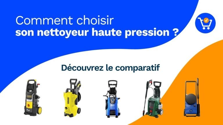 Les meilleurs nettoyeurs haute pression : Comparatif 2026