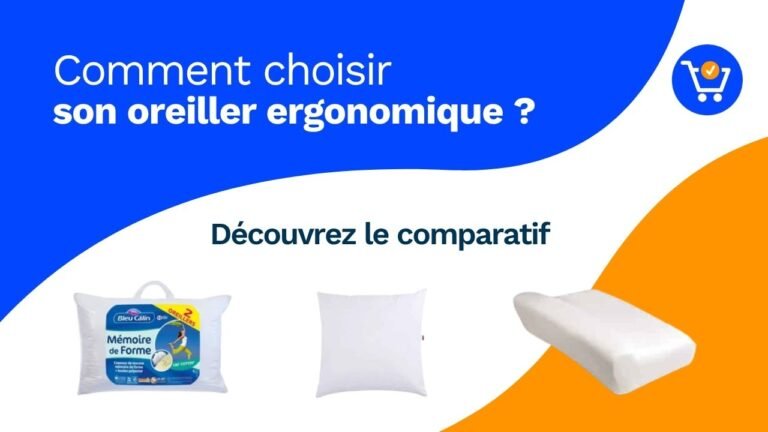 Les meilleurs oreillers ergonomiques 2026 : Comparatif et Guide