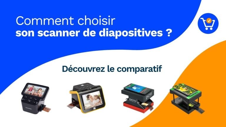 Les meilleurs scanners de diapositives 2026 : Comparatif et Guide