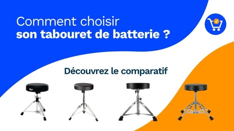 Les 10 meilleurs tabourets de batterie 2026 : Comparatif et Guide