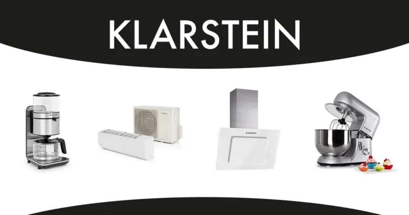 Klarstein, marque allemande qui équipe la maison à prix contenu