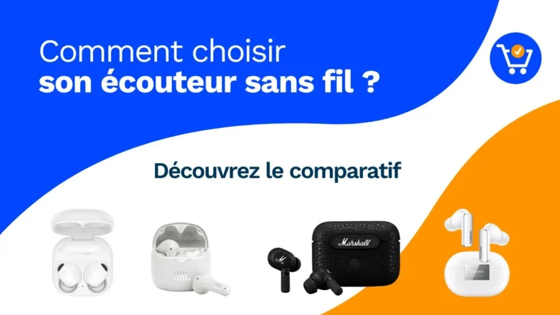 Écouteurs sans fil pour écouter de la musique en déplacement