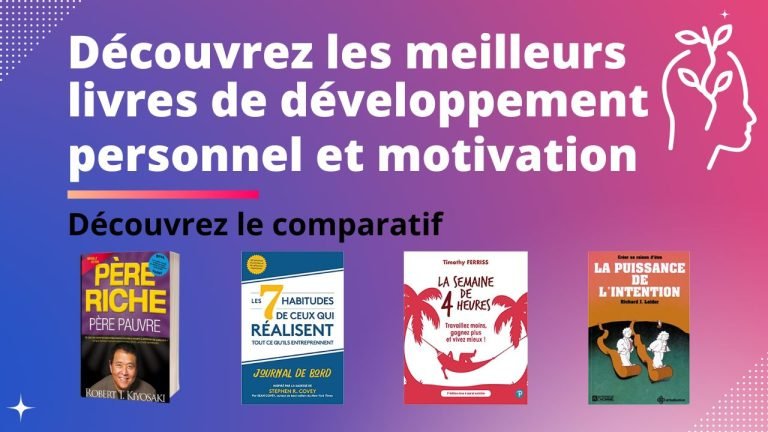 Les 10 meilleurs livres de développement personnel et motivation