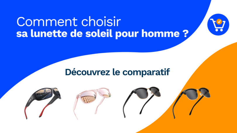 Lunettes de soleil pour homme protégeant les yeux des UV