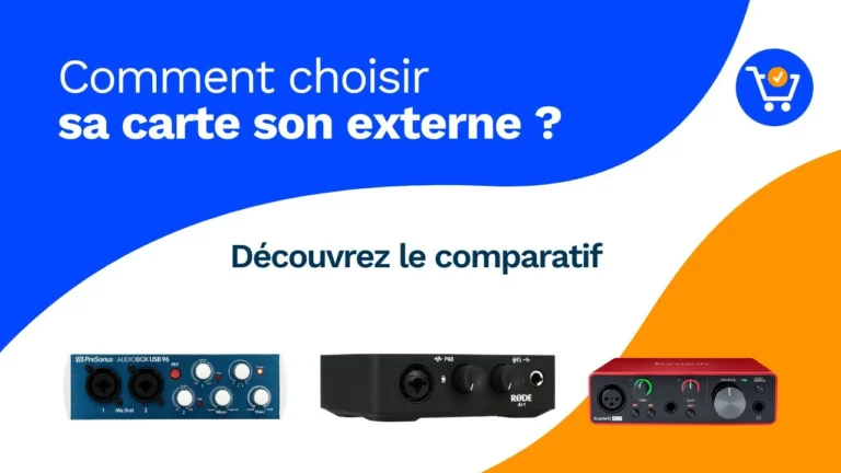 Les 10 meilleures cartes son externes 2026 : Comparatif et Guide